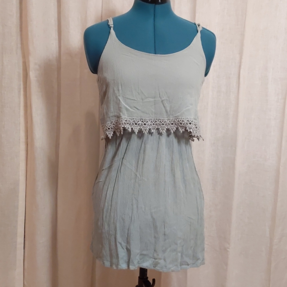 Forever 21 Flutter Top Mini Dress
